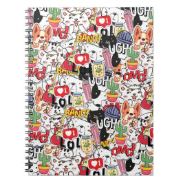 Cuaderno kawaii funny pet design - cute animal lover 