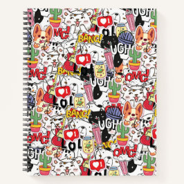Cuaderno kawaii funny pet design - cute animal lover 