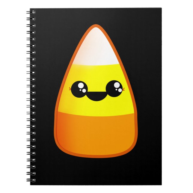 Cuaderno Kawaii Halloween Candy Corn (Frente)