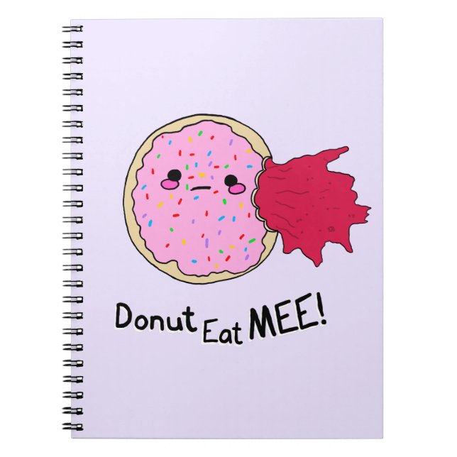 Cuaderno Kawaii Jam Donut Me Comía (Frente)