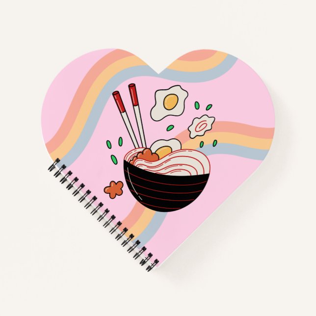Cuaderno Kawaii Japonés Ramen Apron (Anverso)