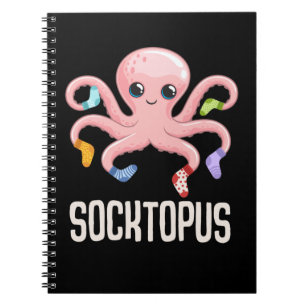 Cuaderno Kawaii Octopus Cute Kraken Sea Animal Lover