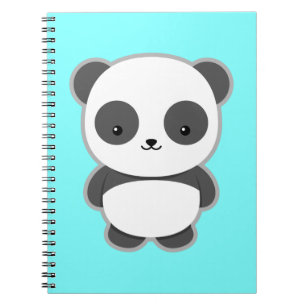 Cuaderno Kawaii Panda