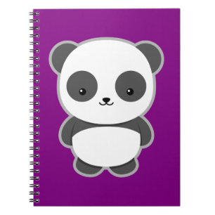 Cuaderno Kawaii Panda