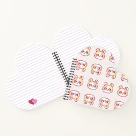 Cuaderno Kawaii Pink Kitty Daily Planner - Cute Coquette 
