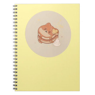 Cuaderno Kawaii Shiba Inu Bananas Crepes para portátil