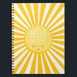 Cuaderno KAWAII SKY brillante sol brillante amarillo sonrie<br><div class="desc">¡Un sol dulce, cara y cita para alegrar tu día! CONSEJO :: 1. Para cambiar el tamaño / la posición del texto, pulse el botón "personalizar". 2. También puede cambiar las fuentes y añadir más texto ! Me encanta el diseño, pero me gustaría ver algunos cambios - otro esquema de...</div>