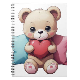 Cuaderno Kawaii Teddy Bear
