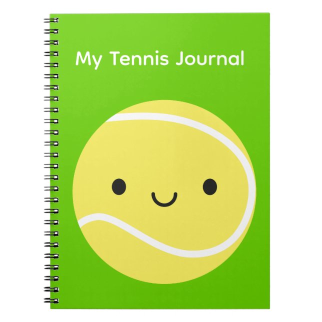 Cuaderno Kawaii Tennis Ball (Frente)
