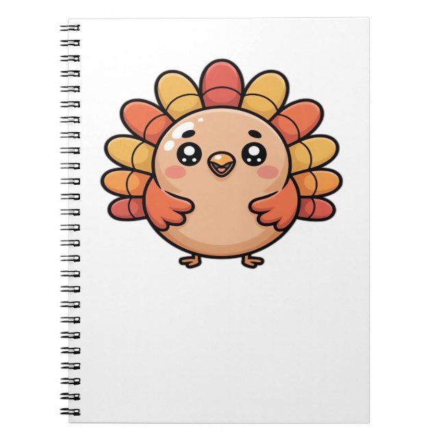 Cuaderno kawaii thanksintert turkey Classic T-Shirt (Frente)