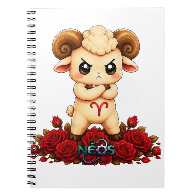 Cuaderno Kawaii Zodiac Neos Aries (Frente)