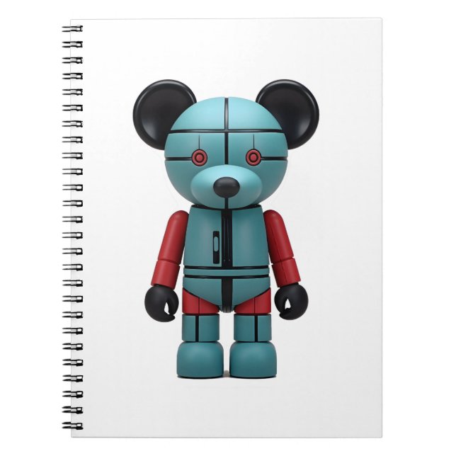 Cuaderno kaws en reposo (Frente)