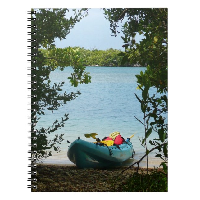 Cuaderno Kayak en St. Thomas Islas Vírgenes Estadounidenses (Frente)