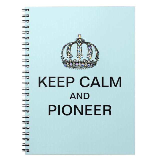 CUADERNO KEEP CALM AND PIONEER PAPER PLATES (Frente)