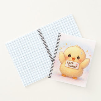 Cuaderno Keep Going Cute Chick Notebook