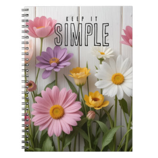 Cuaderno "Keep It Simple" Floral