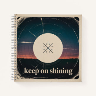 Cuaderno Keep On Shining