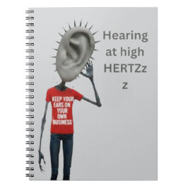 Cuaderno Keep your ears on your own business