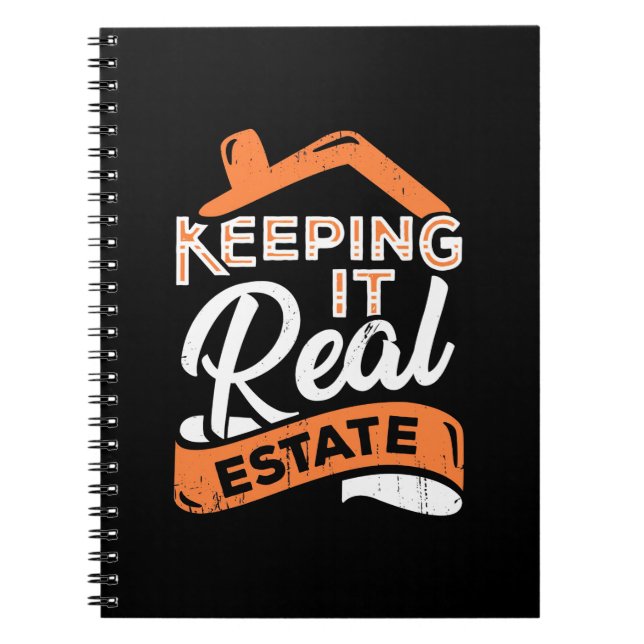 Cuaderno Keeping It Real Estate (Frente)