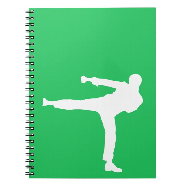 Cuaderno Kelly Green Martial Arts (Frente)
