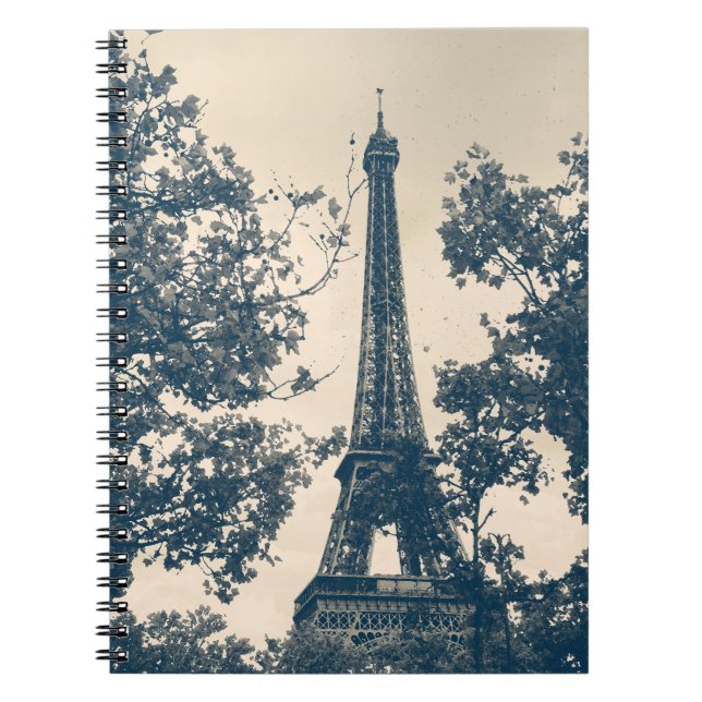Cuaderno Kelly Nickels Photography / Torre Eiffel (Frente)
