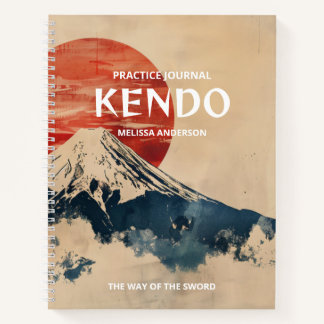 Cuaderno Kendo Practice Journal Instructores