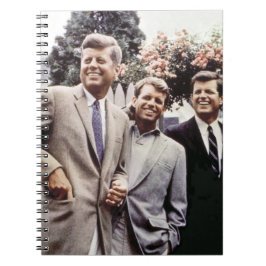 Cuaderno Kennedy Brothers, Presidente John, Robert y Ted