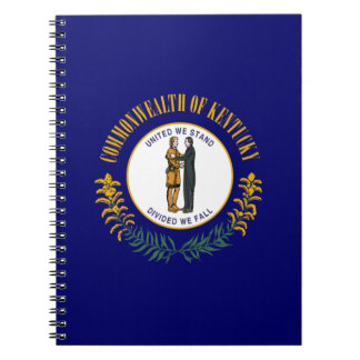 Cuaderno Kentucky: Commonwealth del Bluegrass Bandera del e
