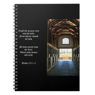 Cuaderno Kentucky View from the Barn, Psalm 121:1-2