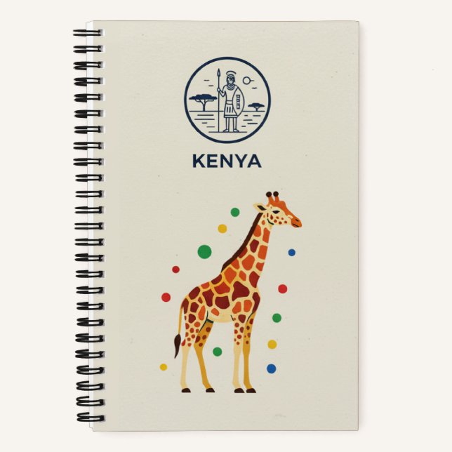 Cuaderno Kenya Heritage & Safari Adventure: Travel Photo  (Anverso)