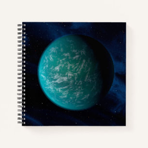 Cuaderno Kepler 22b, un planeta extrasolar.