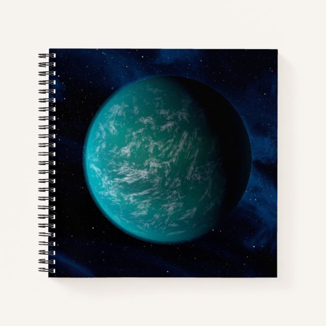 Cuaderno Kepler 22b, un planeta extrasolar. (Anverso)
