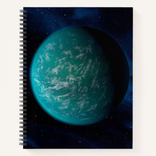 Cuaderno Kepler 22b, un planeta extrasolar.