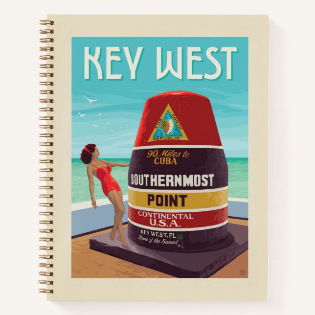 Cuaderno Key West | Florida (Anverso)