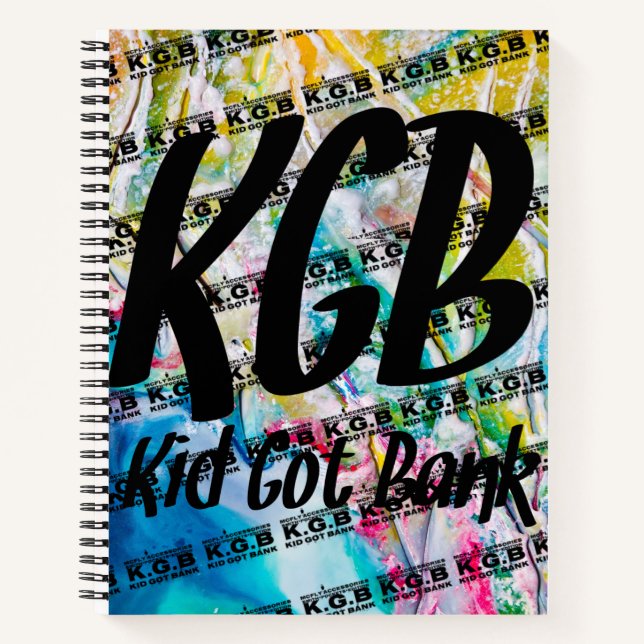 Cuaderno KGB multicolor (Anverso)