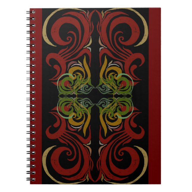 Cuaderno Khokhloma Exotique (Frente)