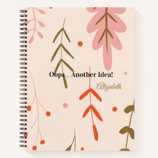 Cuaderno Kida Funny Spiral Notebook – Handwriting Practice