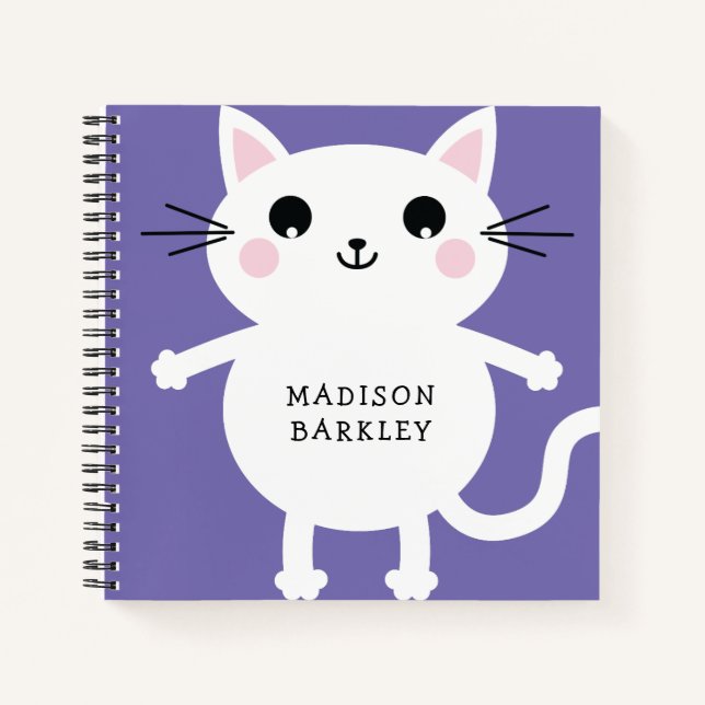 Cuaderno Kids Kitty Cat Cute (Anverso)