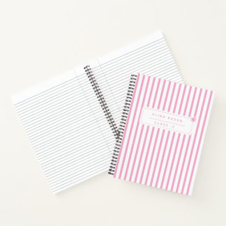 Cuaderno Kids pink minimalist Spiral Notebook
