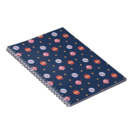 Cuaderno Kids Space Mini Pattern with Planets & Stars
