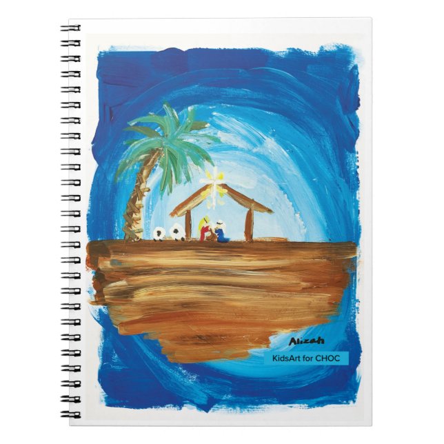 Cuaderno KidsArt para Choc - Paz en la Tierra (Frente)