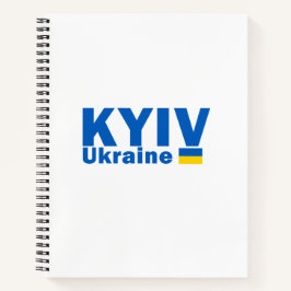 Cuaderno Kiev, bloc de notas en espiral de Ucrania