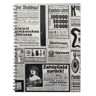 Cuaderno Kiev histórico: Ilustración de periódico de 1917