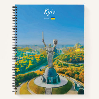Cuaderno Kiev, Ucrania - Espiral del Monumento a la Madre U