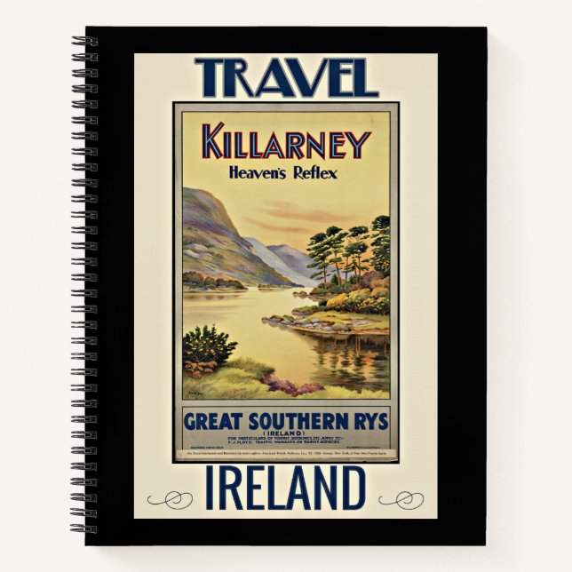 Cuaderno Killarney, el reflejo del cielo, (Anverso)
