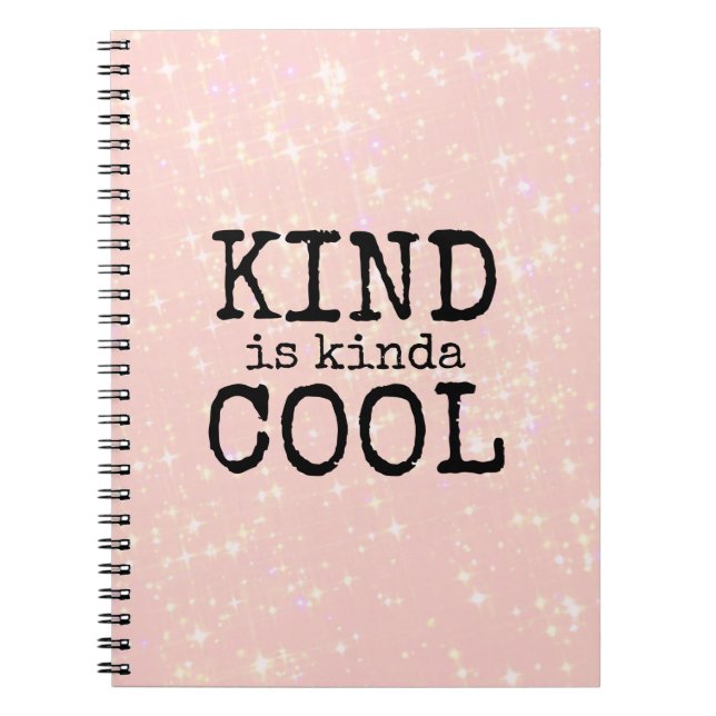Cuaderno Kind es algo así como Guay Kindness Be Kind Theme (Frente)