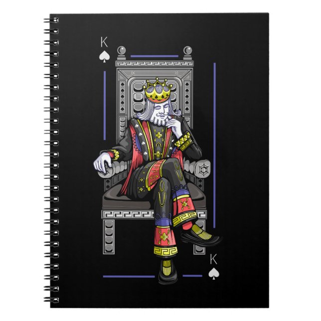 Cuaderno King de la tarjeta (Frente)