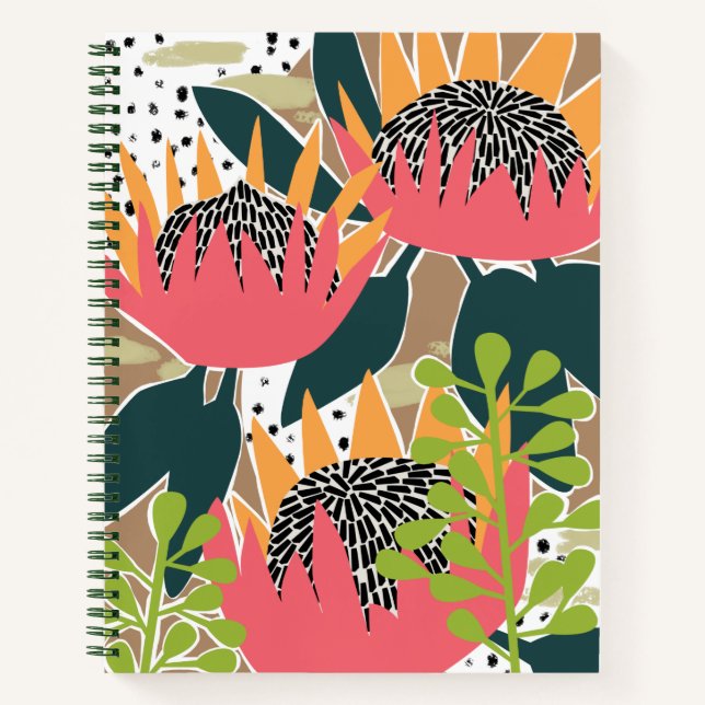 Cuaderno King Protea I (Anverso)