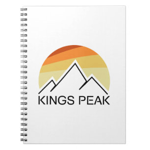 Cuaderno Kings Peak Utah Retro