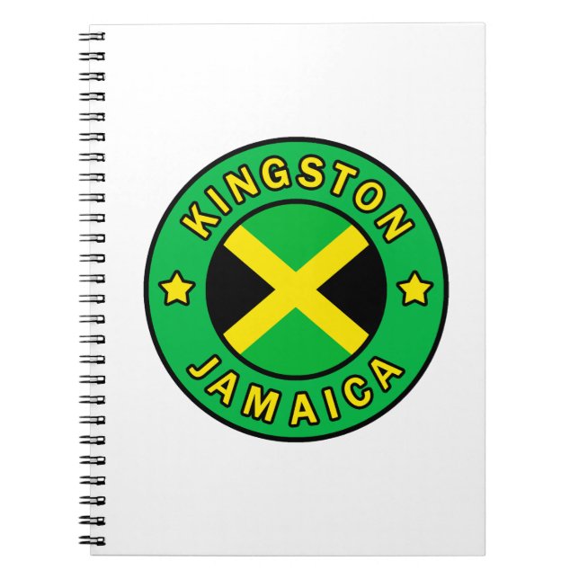 Cuaderno Kingston Jamaica (Frente)